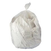 Heritage 7 gal Trash Bags, 20 in x 21 in, Premium, 0.35 mil, Clear, 1000 PK H4021RC